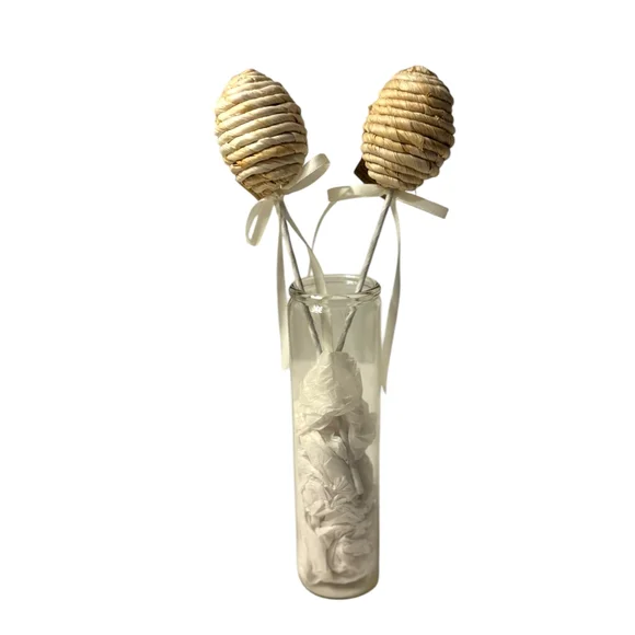 Ceramic Bunny Glass Jars - White - Picture 7 of 8